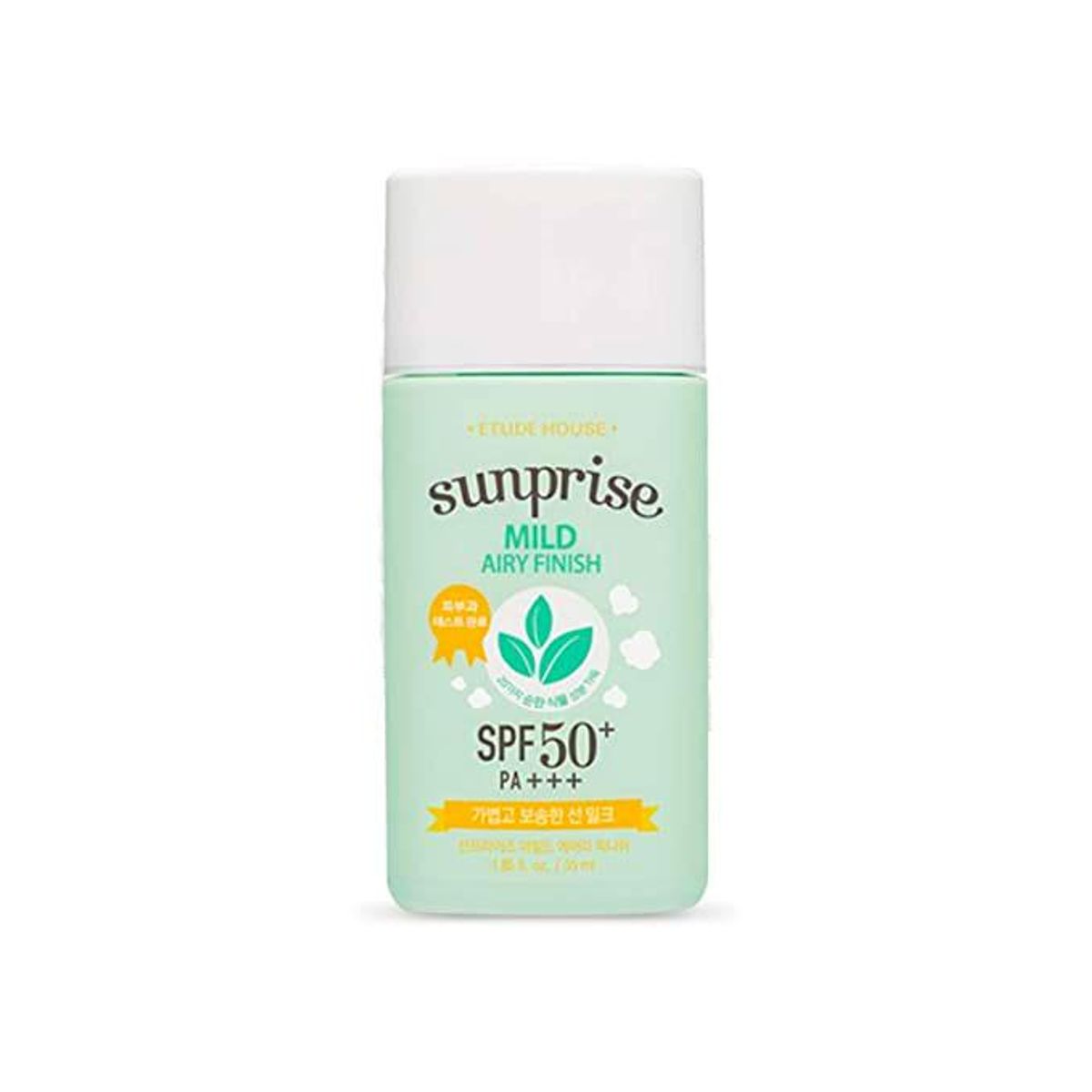 etude house sunprise mild airy finish sun milk spf 50