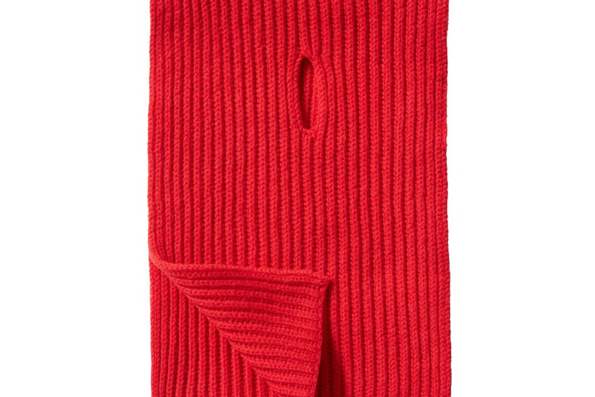 everlane soft wool rib scarf