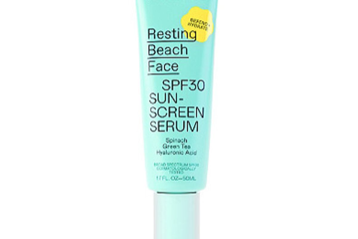 everyday humans resting beach face spf 30 sunscreen serum