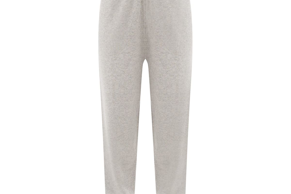 extreme cashmere no 56 yogi stretch cashmere track pants