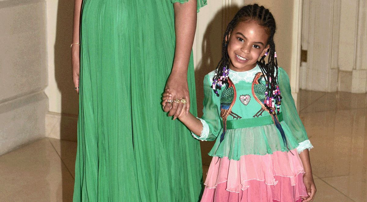 Everything You Need to Know About Blue Ivy’s Multicolored Premiere Dress