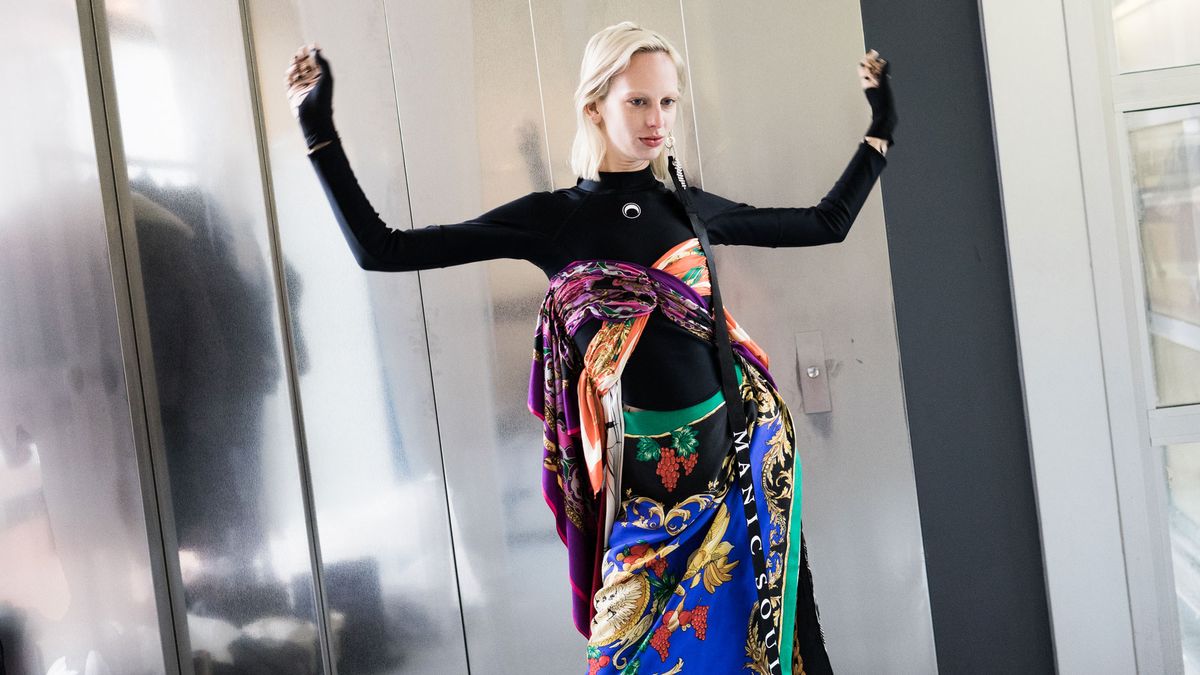 marine serre fall 2018