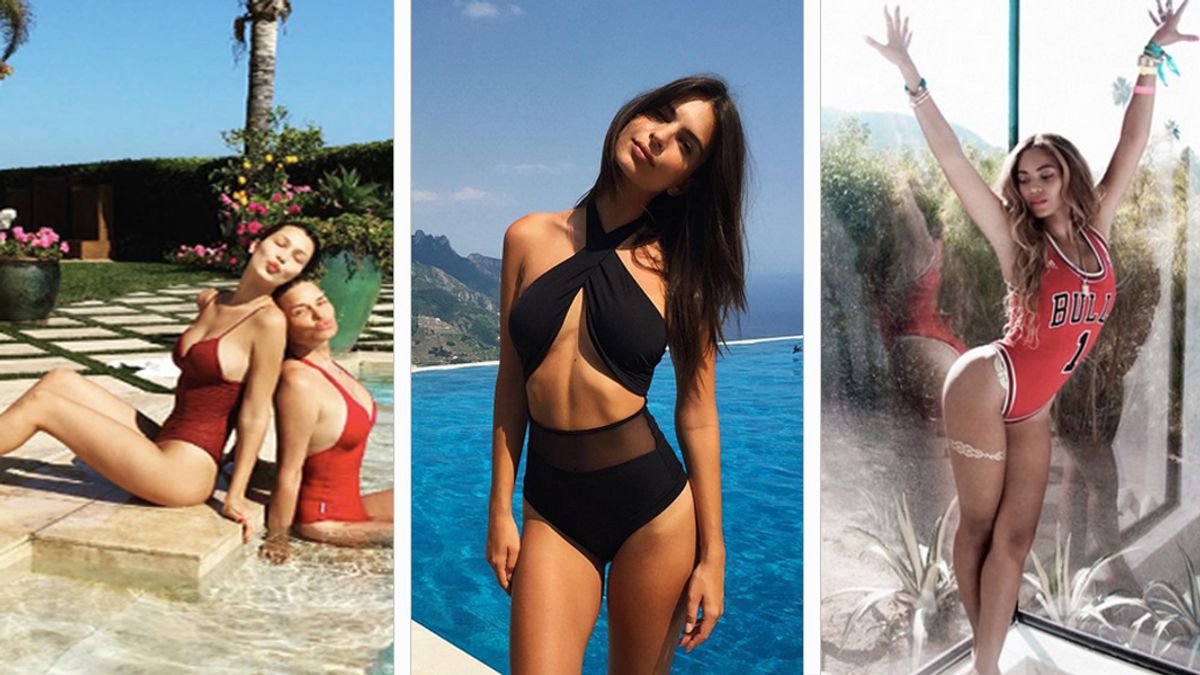 These Are The Biggest One-Piece Bathing Suit Trends of 2017