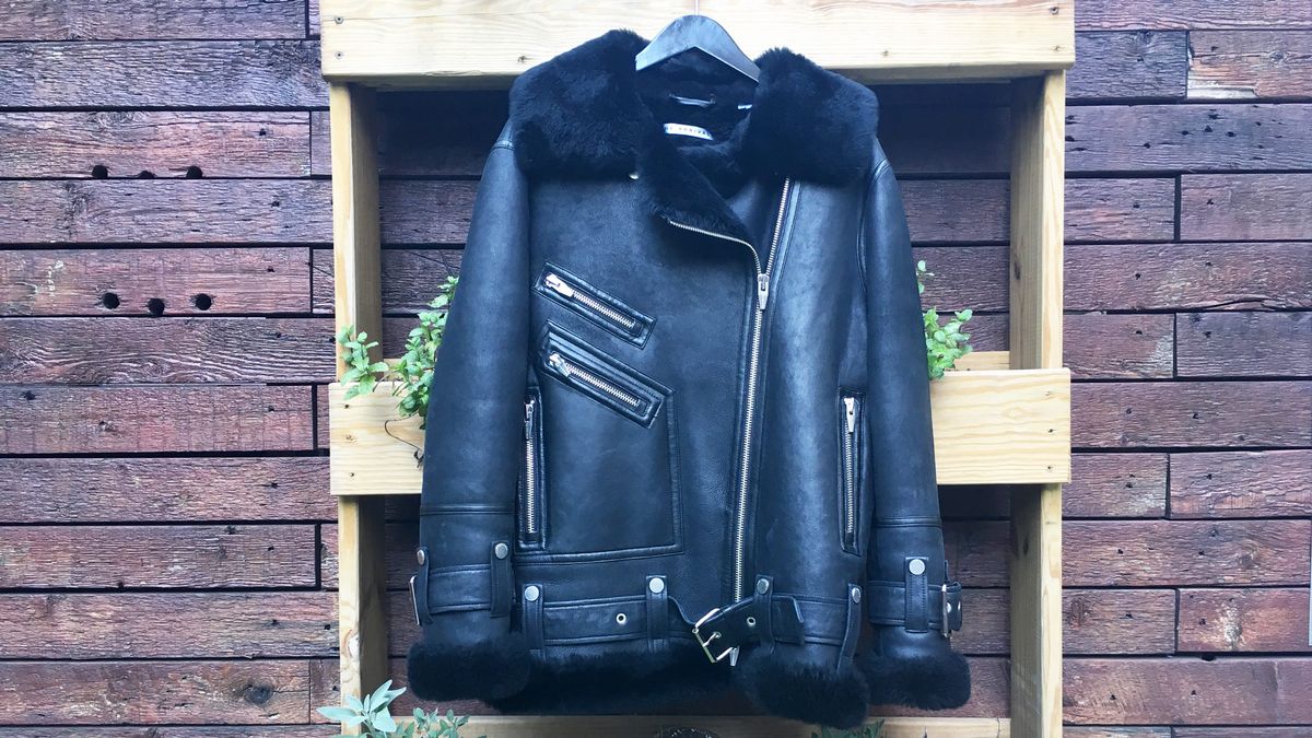 Our Favorite Shearling Moto Jacket Will Never Go Out of Style