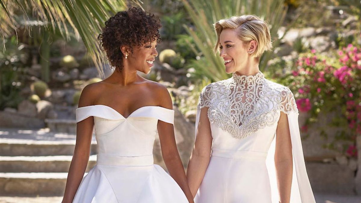 This OITNB Star’s Honeymoon Dress Is Just as Stylish as Her Wedding Gown