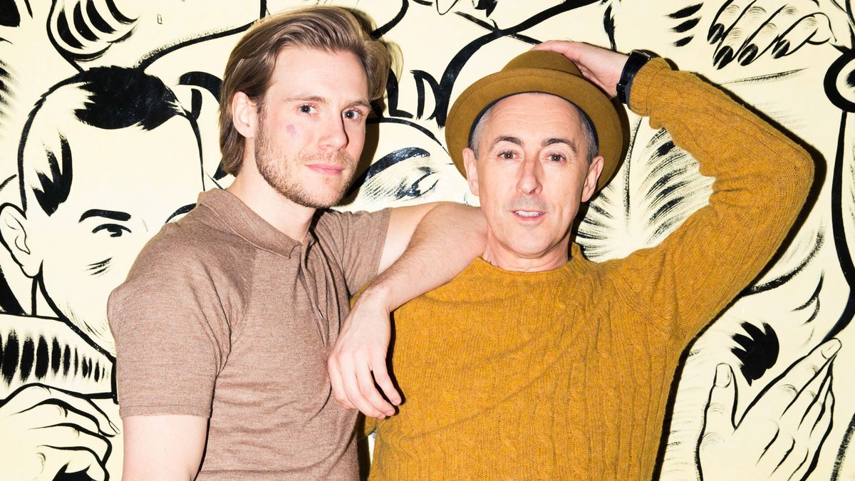 how alan cumming met zachary booth