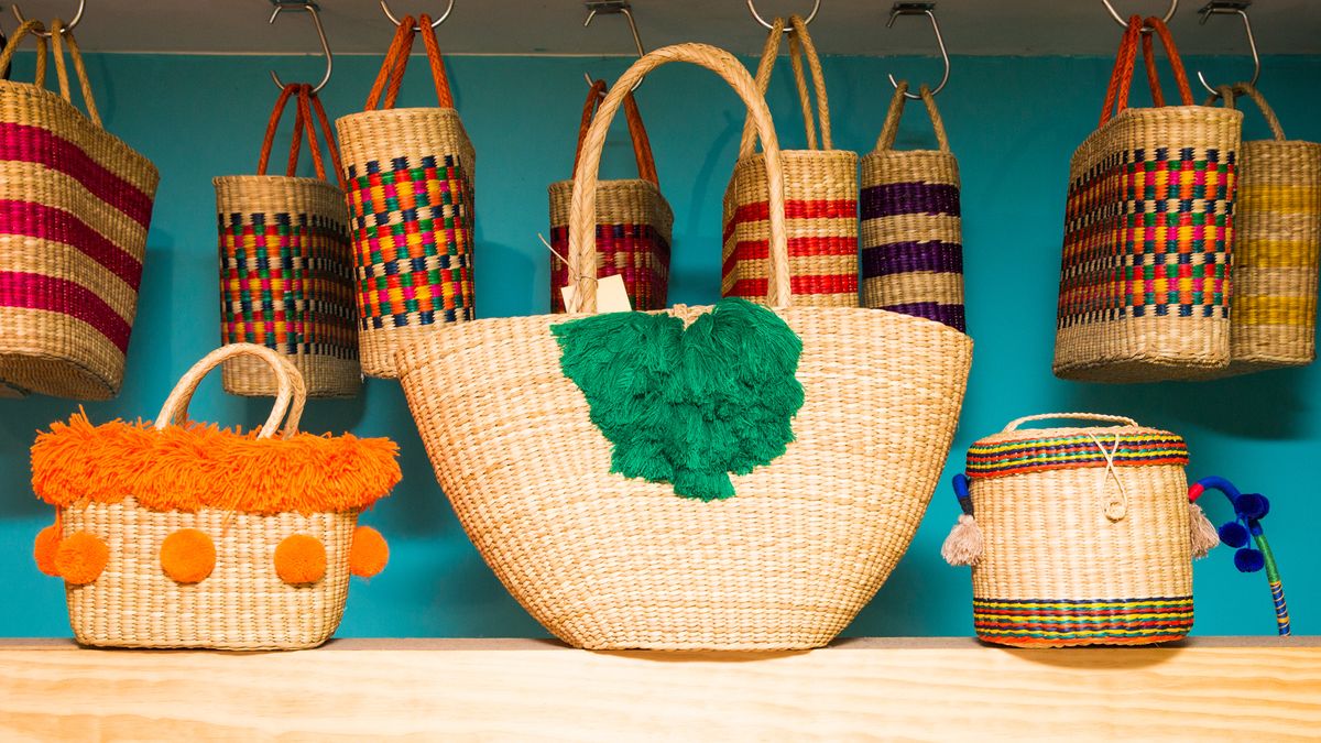 straw totes