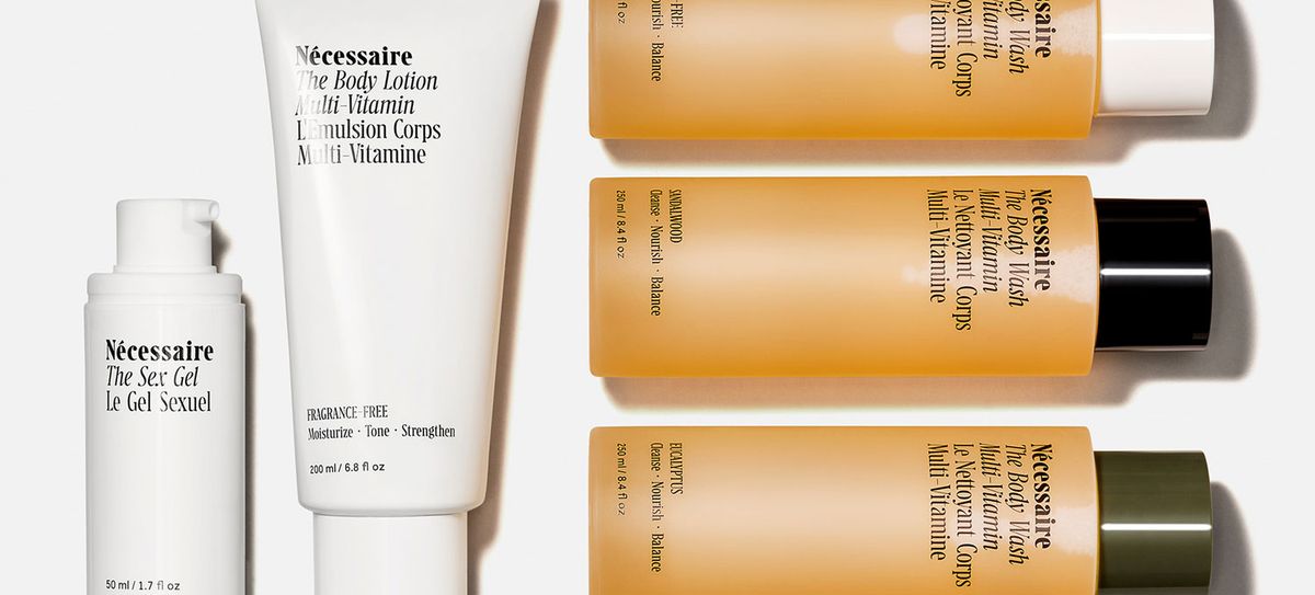 necessaire body care products