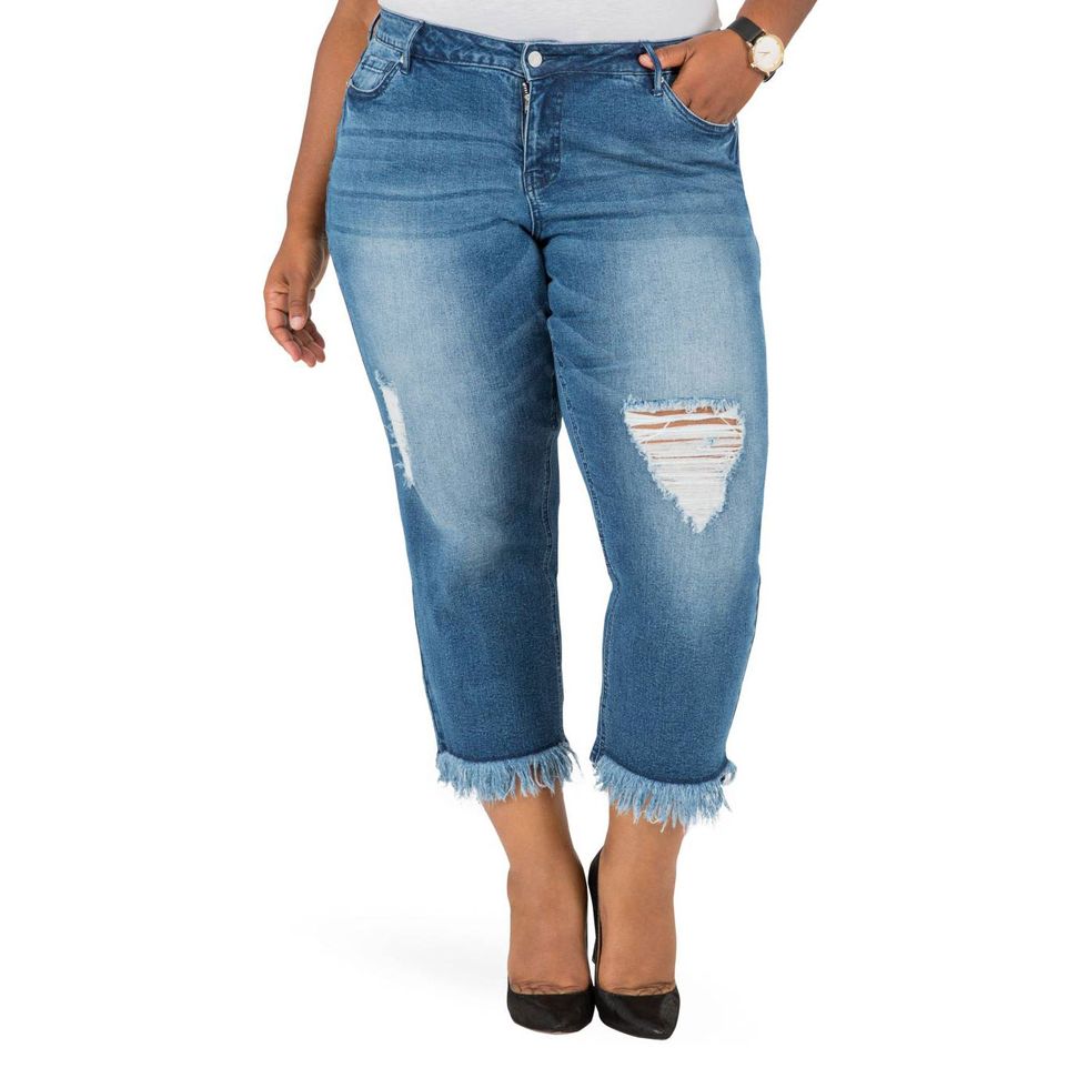 Shop Plus-Size Fringe Jeans to Embrace Fall’s Denim Trend - Coveteur ...