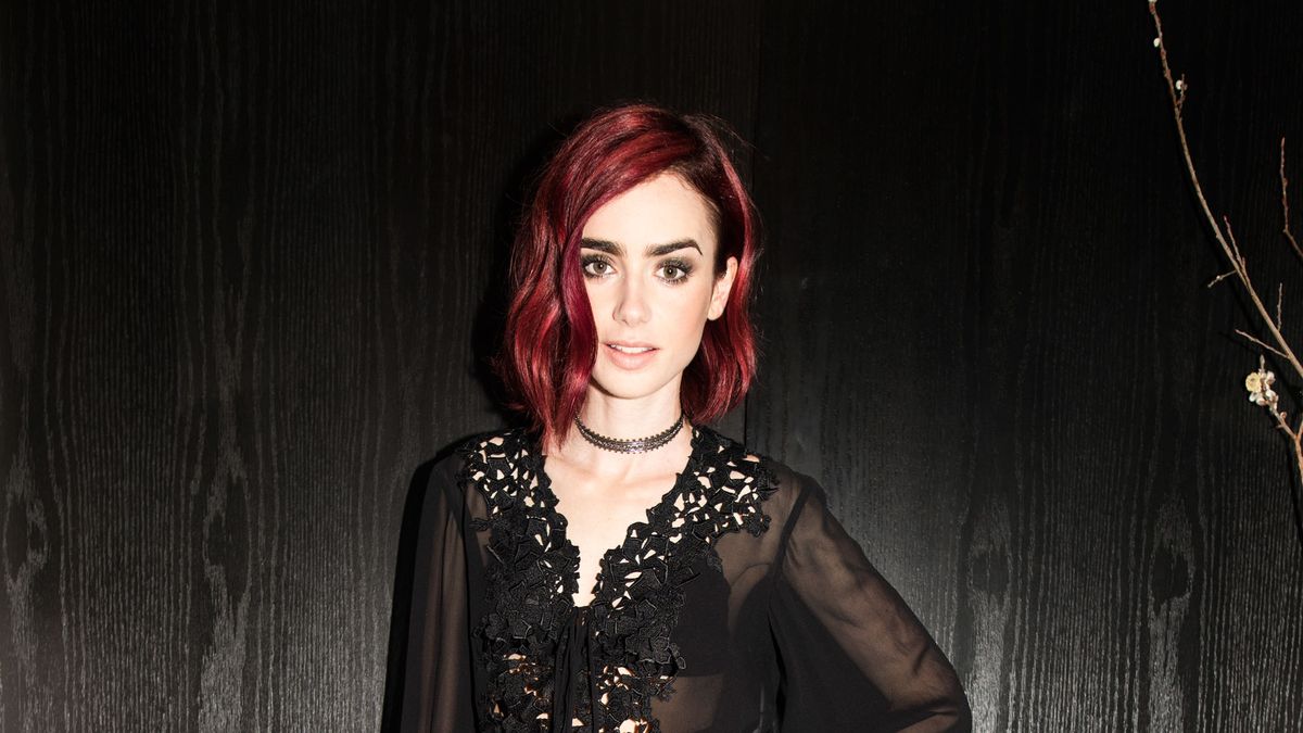 Getting Ready with Lily Collins
