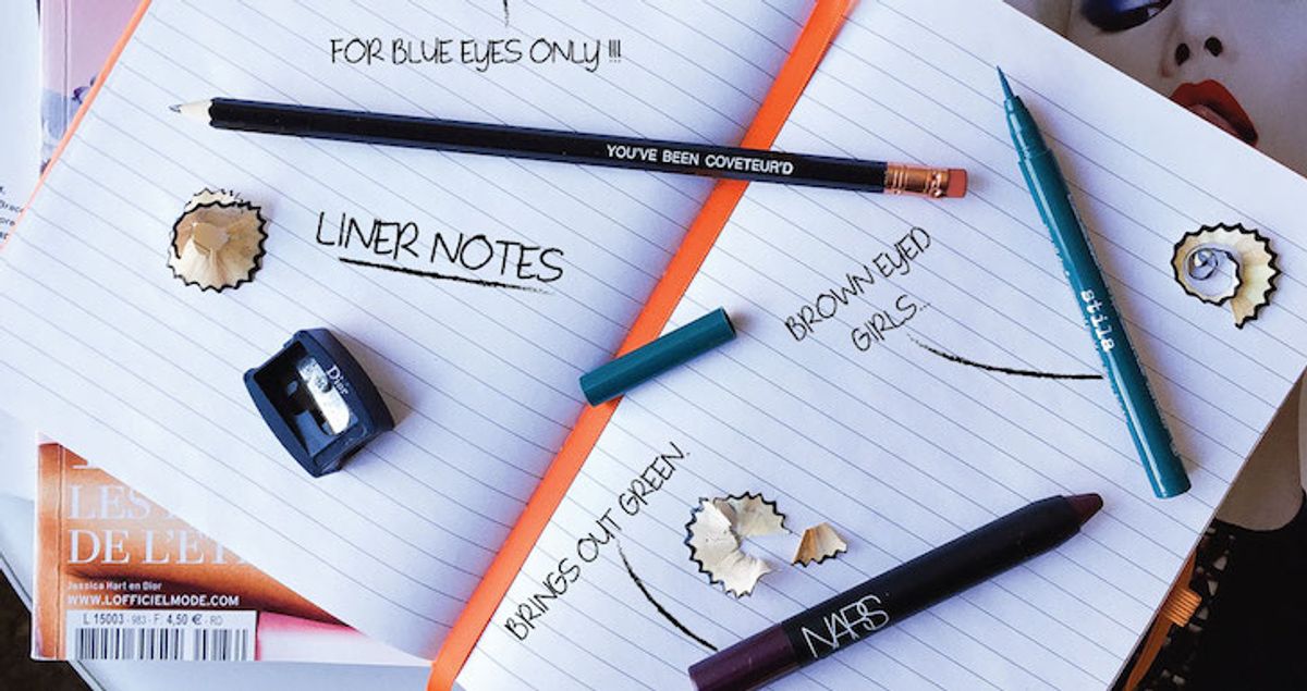 How to Master Colored Eyeliner