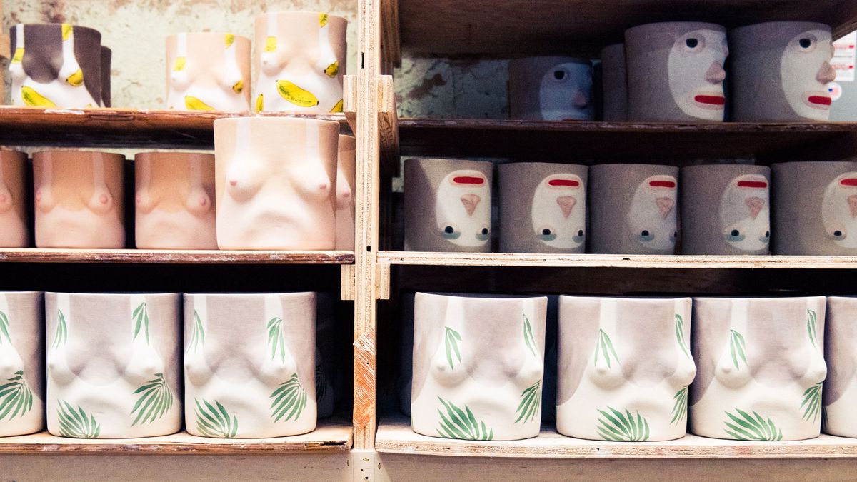 The Real Story Behind the Boob Vase You See Everywhere