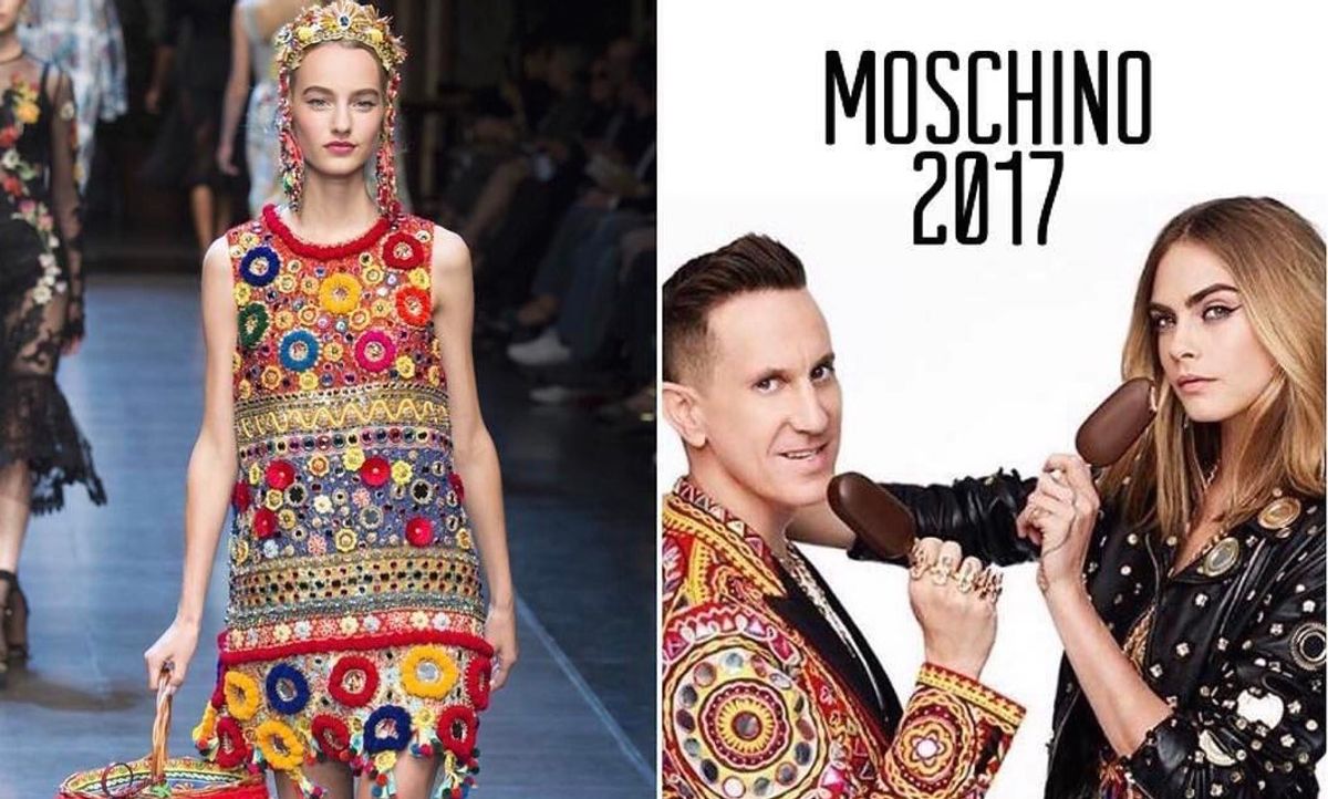 Stefano Gabbana Now Thinks Jeremy Scott’s Designs Look Like Dolce & Gabbana’s, Too