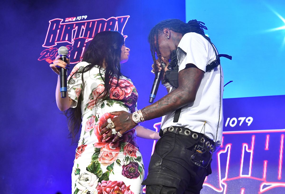 cardi b gives birth