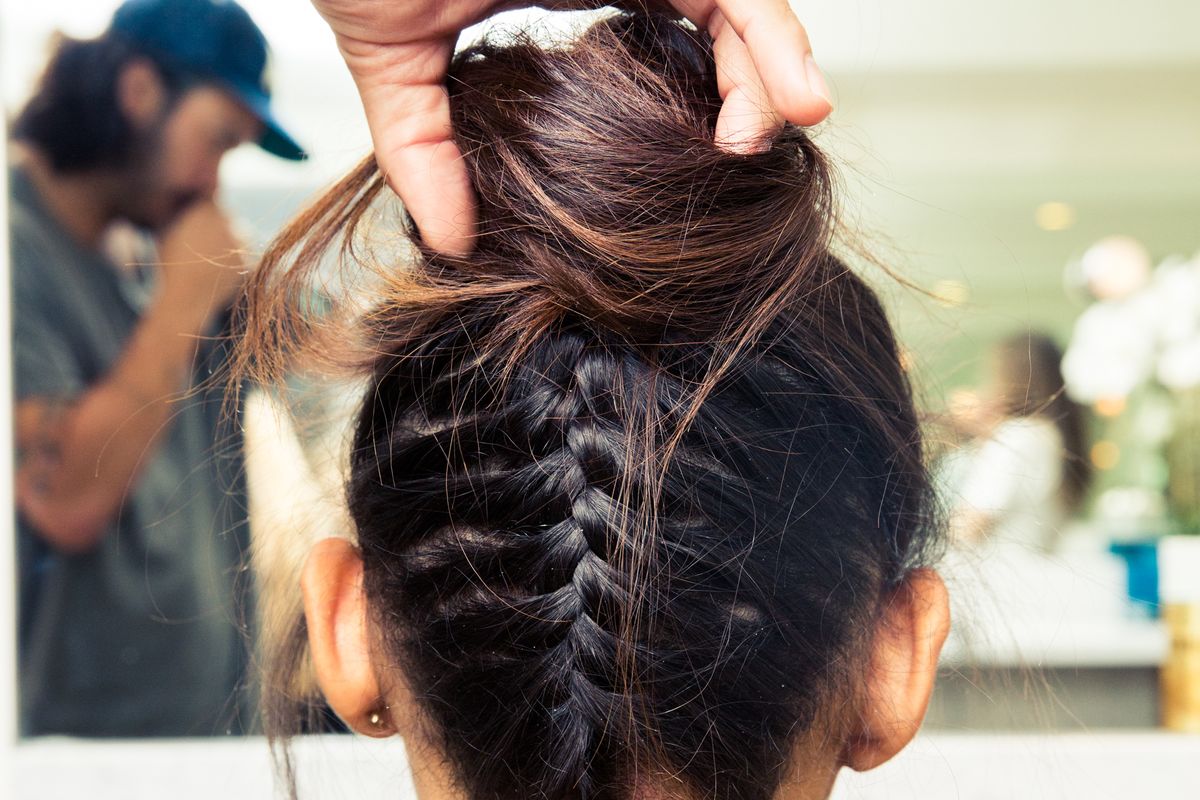 How to Do An Upside Down Braided Bun
