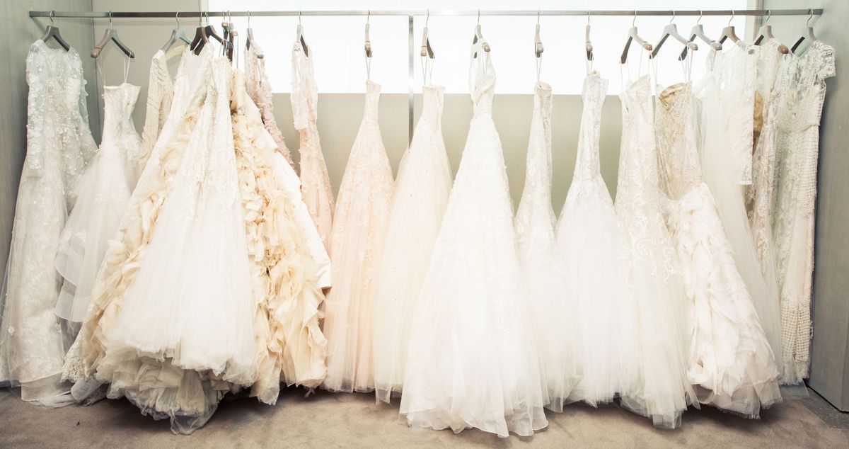 Inside Monique Lhuillier's Insane Wedding Dress Archive