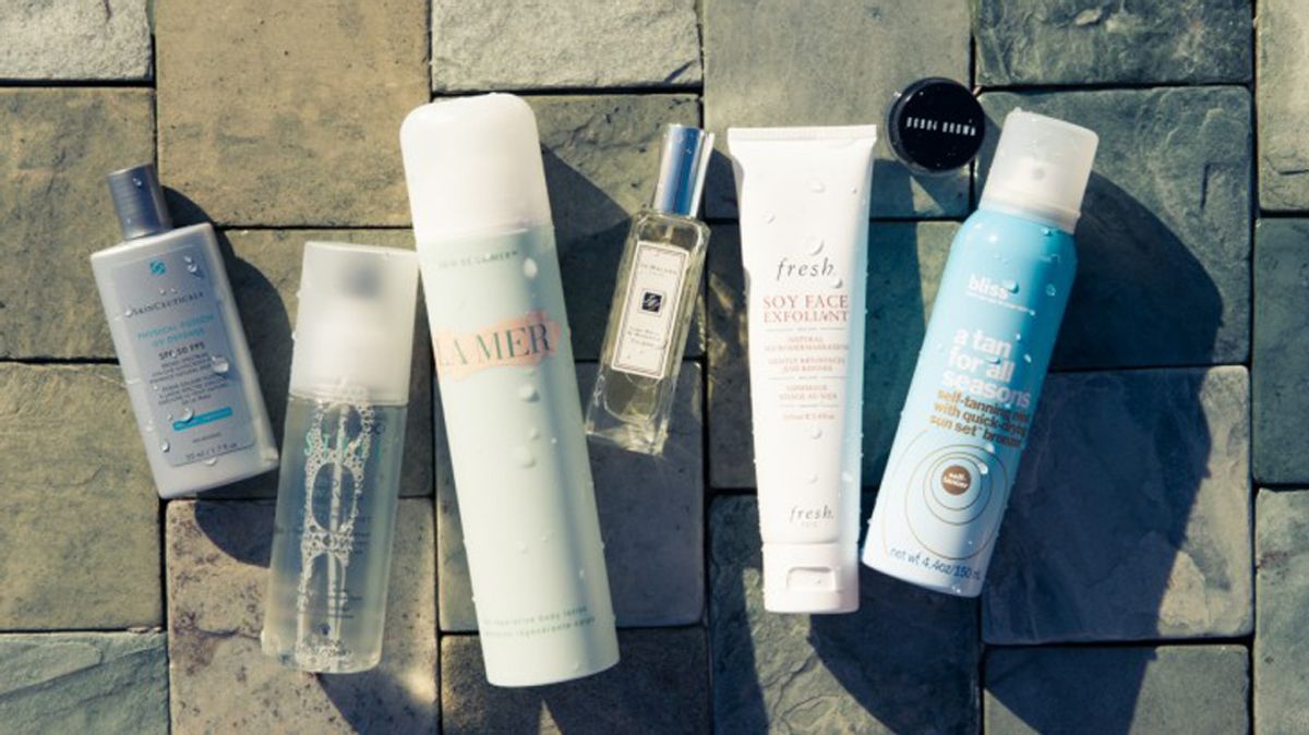 beach beauty products