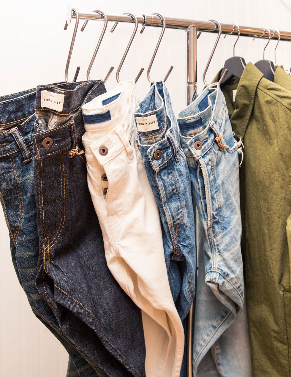 Simon Miller's Creative Directors Talk Denim Coveteur Inside Closets