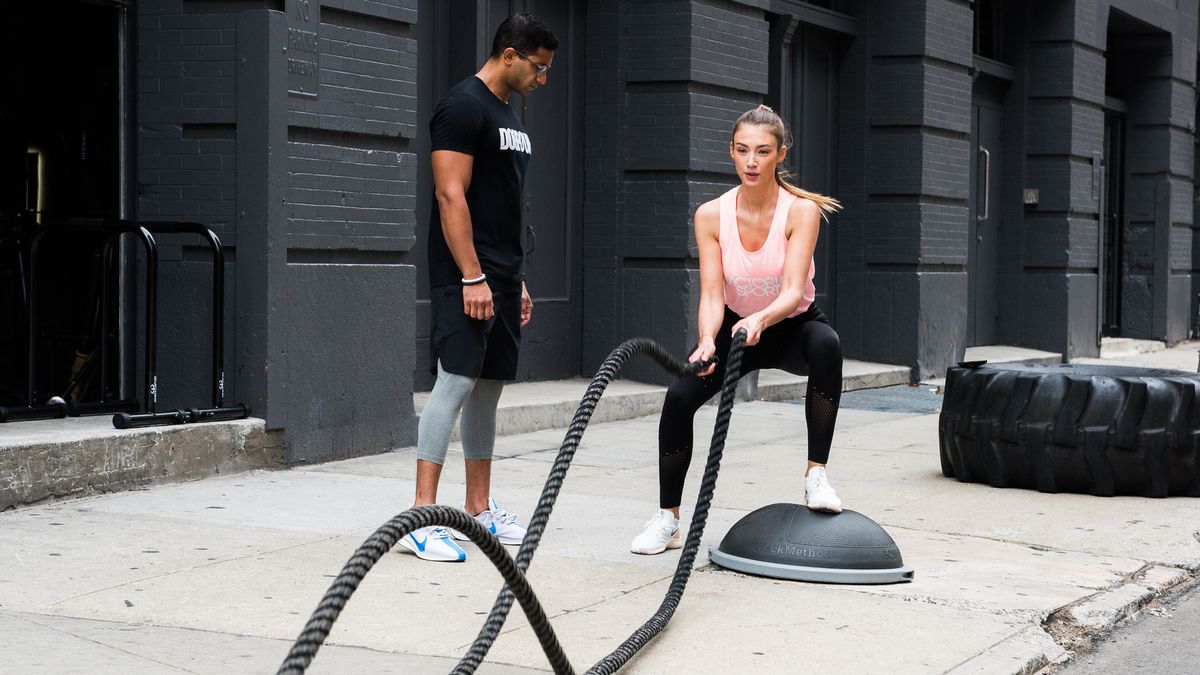 how to get dogpound training session at home