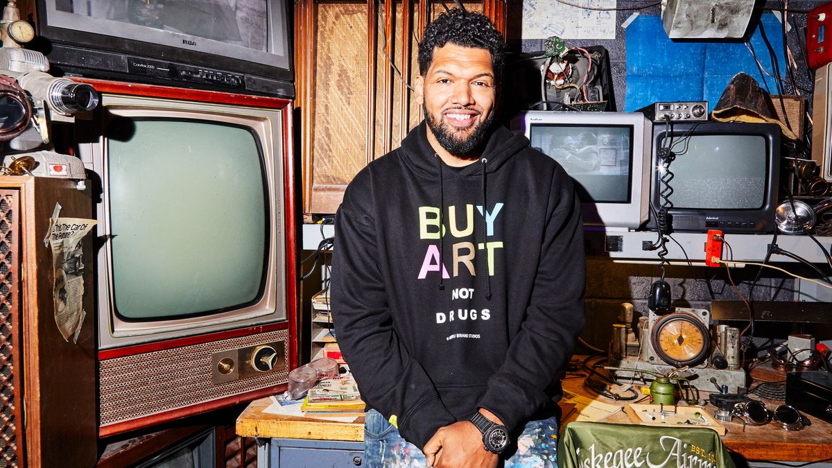 Inside Hebru Brantleyâs âNevermore Parkâ Art Exhibition - Coveteur: Inside Closets, Fashion