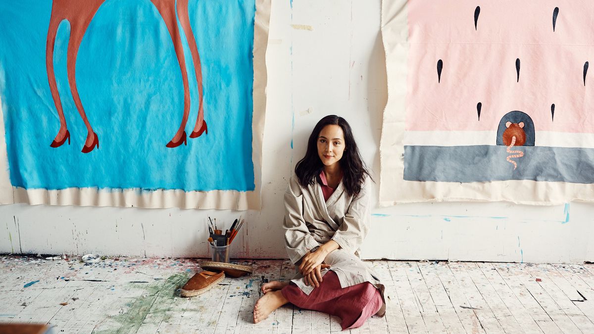 Camilla Engstrom Is Painting Every Millennial’s Inner Monologue
