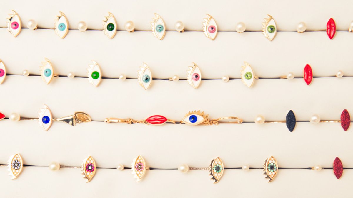 shop colorful statement earrings