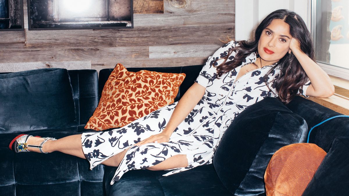I Shared a Smoothie with Salma Hayek