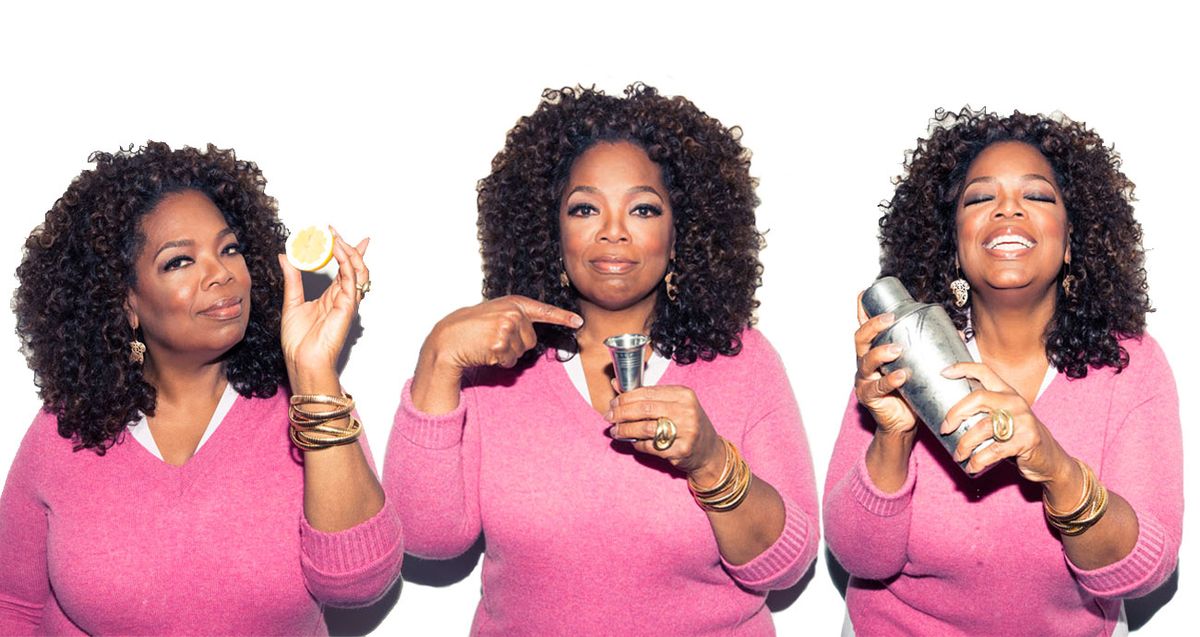 Oprah Makes Us Her Favorite Cocktail