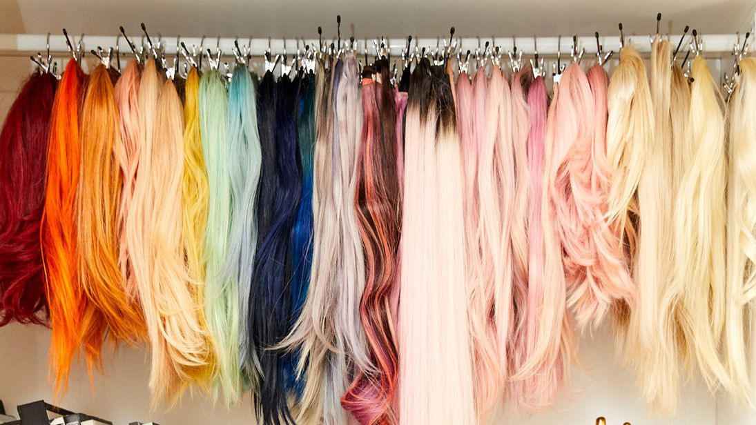 pink i tip hair extensions