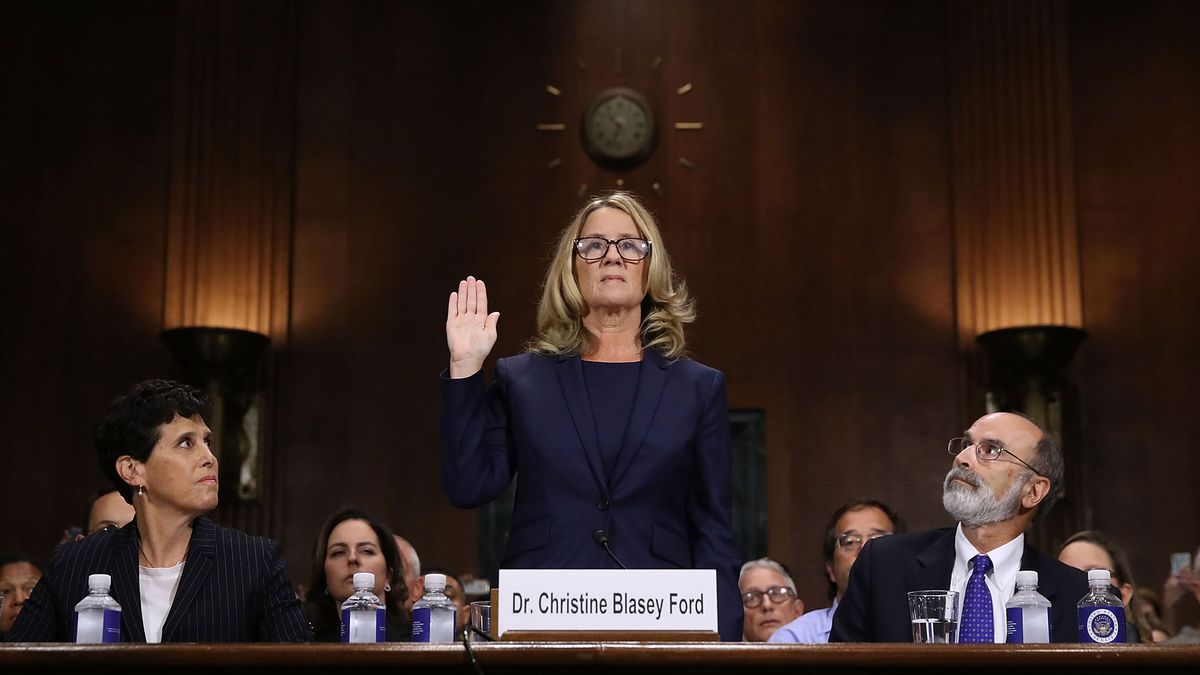 christine blasey ford brett kavanaugh senate hearing
