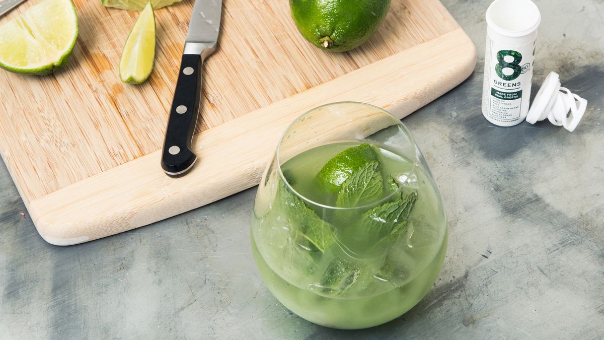 A Greens-Packed Cocktail A Cancer Survivor Enjoyed After Completing Treatment