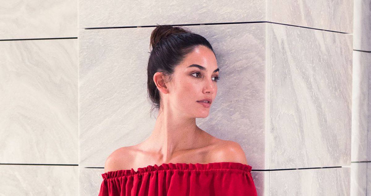 Lily Aldridge Talks Travel