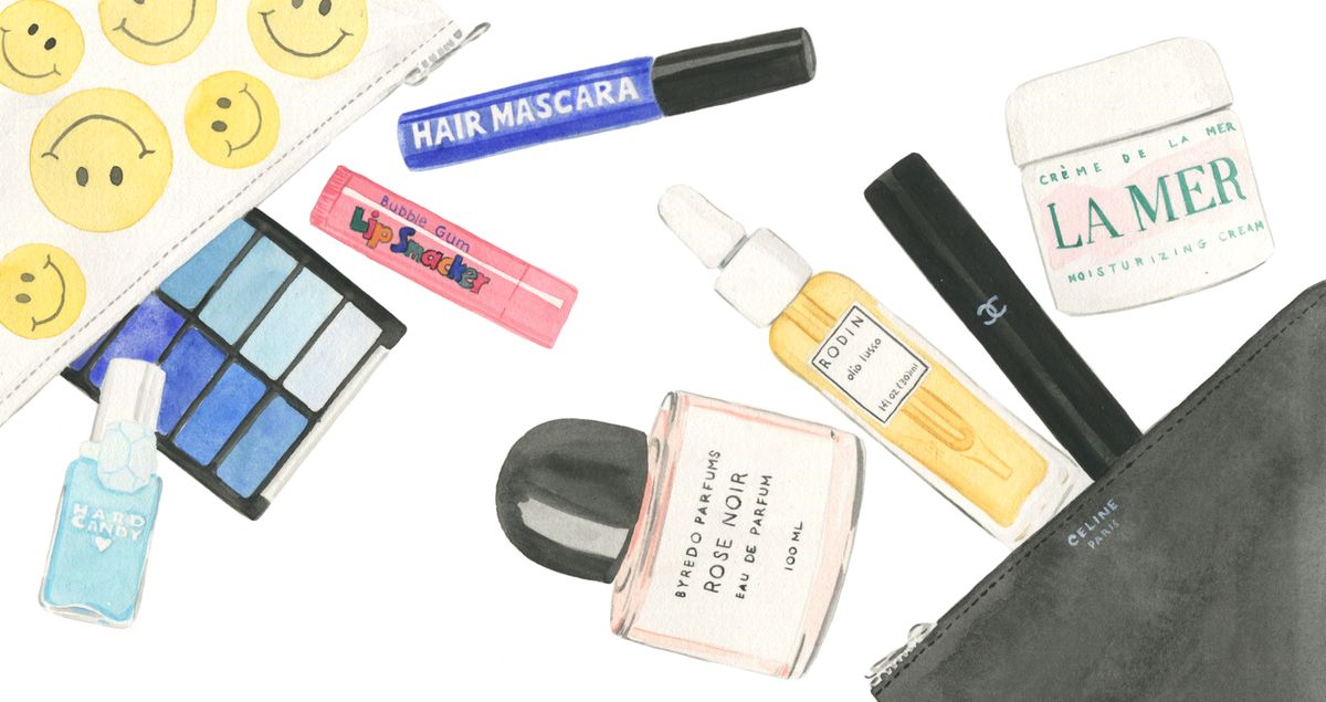 4 Beauty Editors on Their Beauty Bags Then & Now