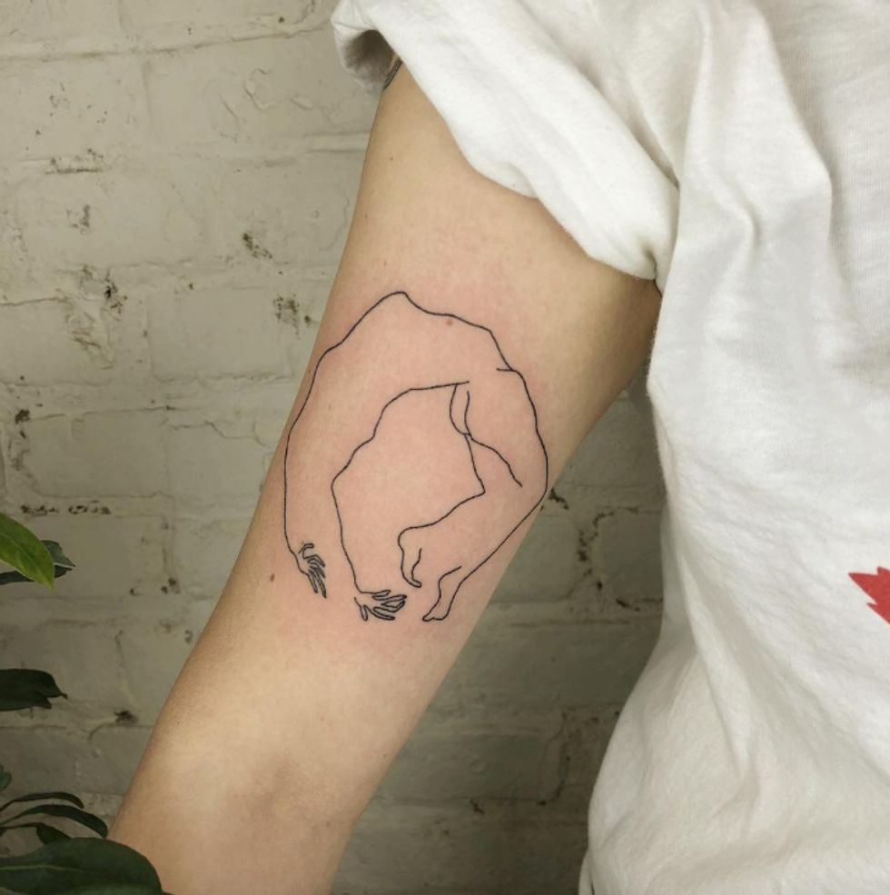 tattoo handpoke