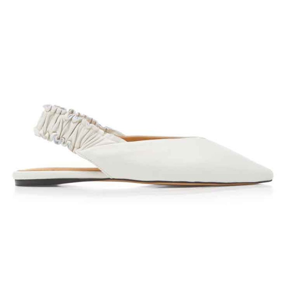 lint ballet flats