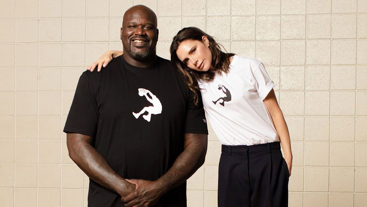 Victoria Beckham and Shaq