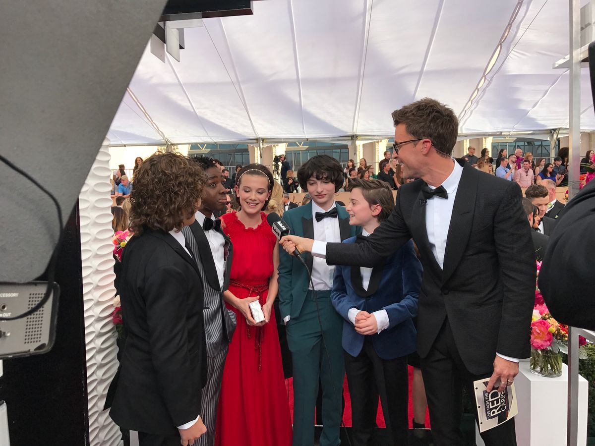 Brad Goreski Takes Us Inside the SAGs Red Carpet