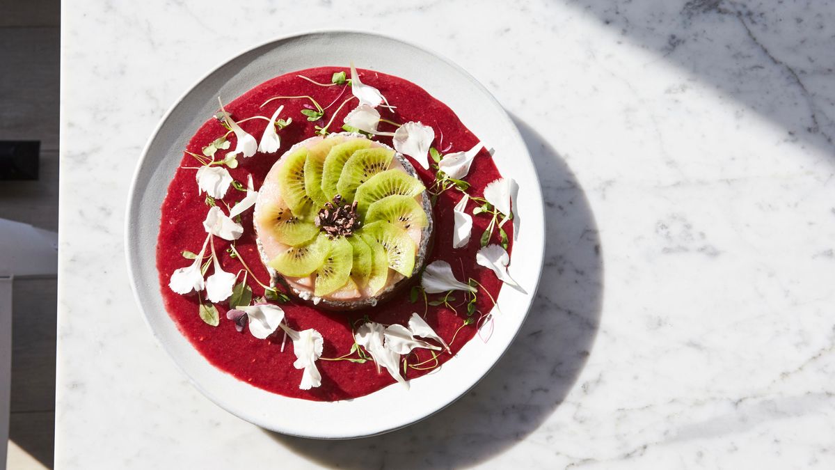 A Chia Pudding Recipe that's Almost Too Pretty to Eat