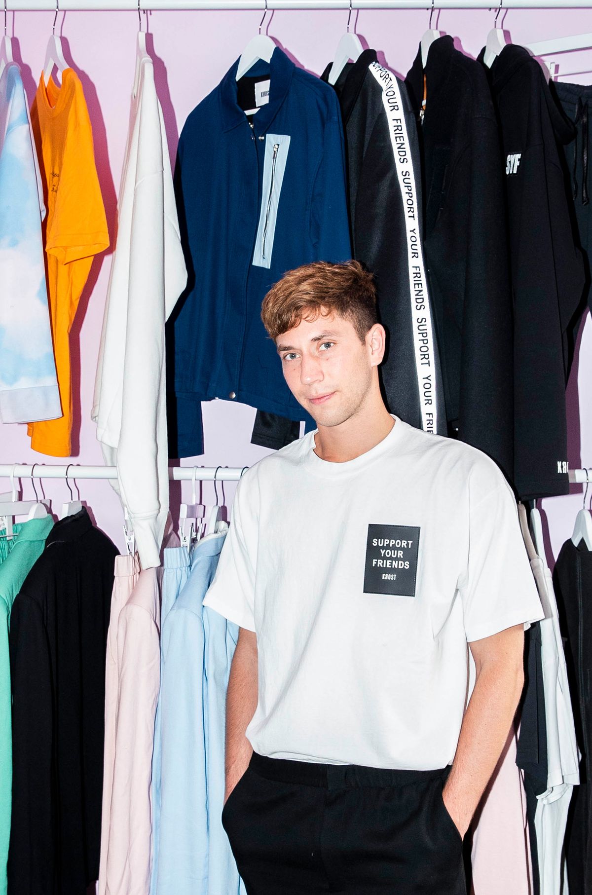 inside samuel krost closet