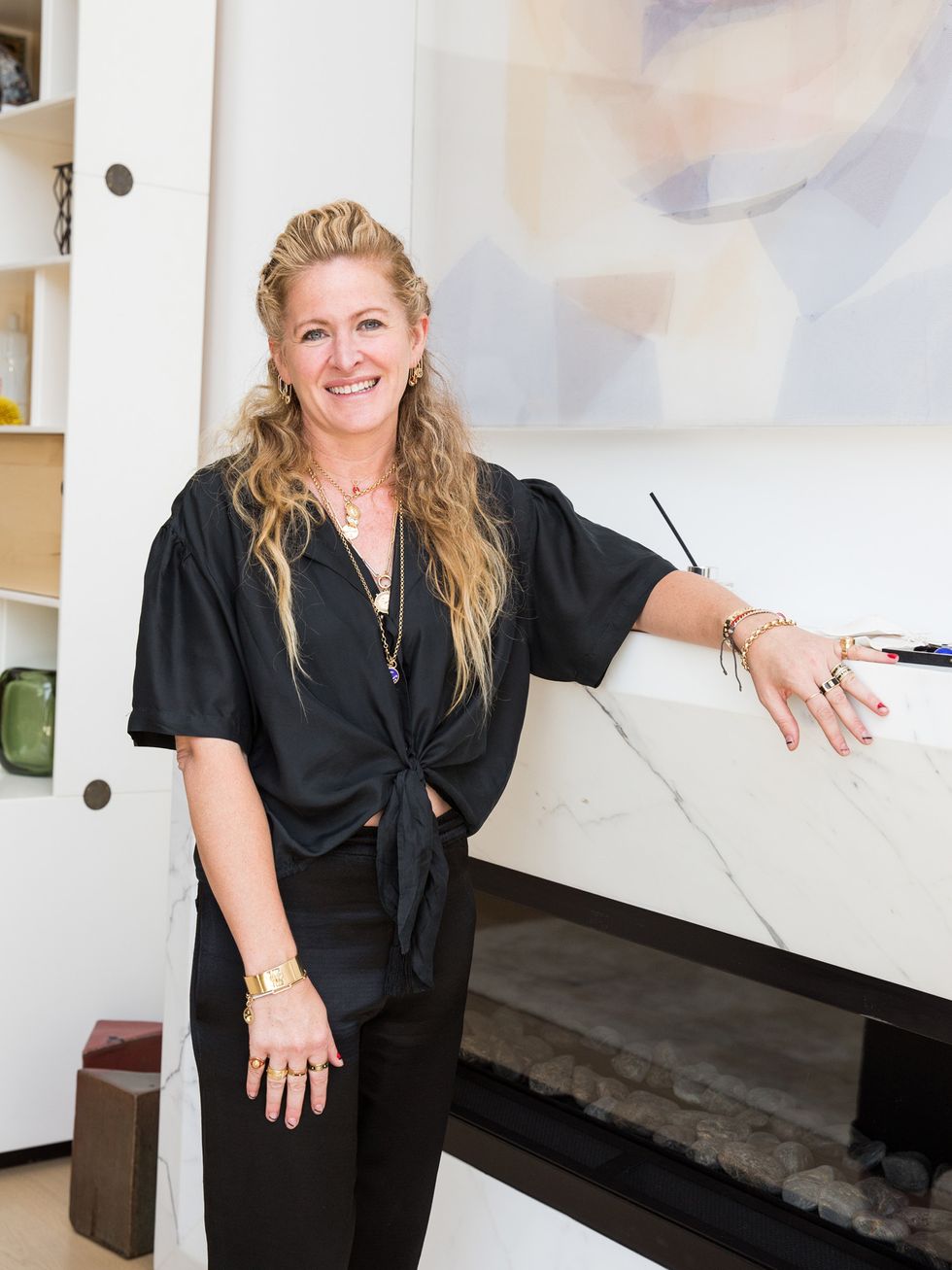 inside beth bugdaycay jewelry closet