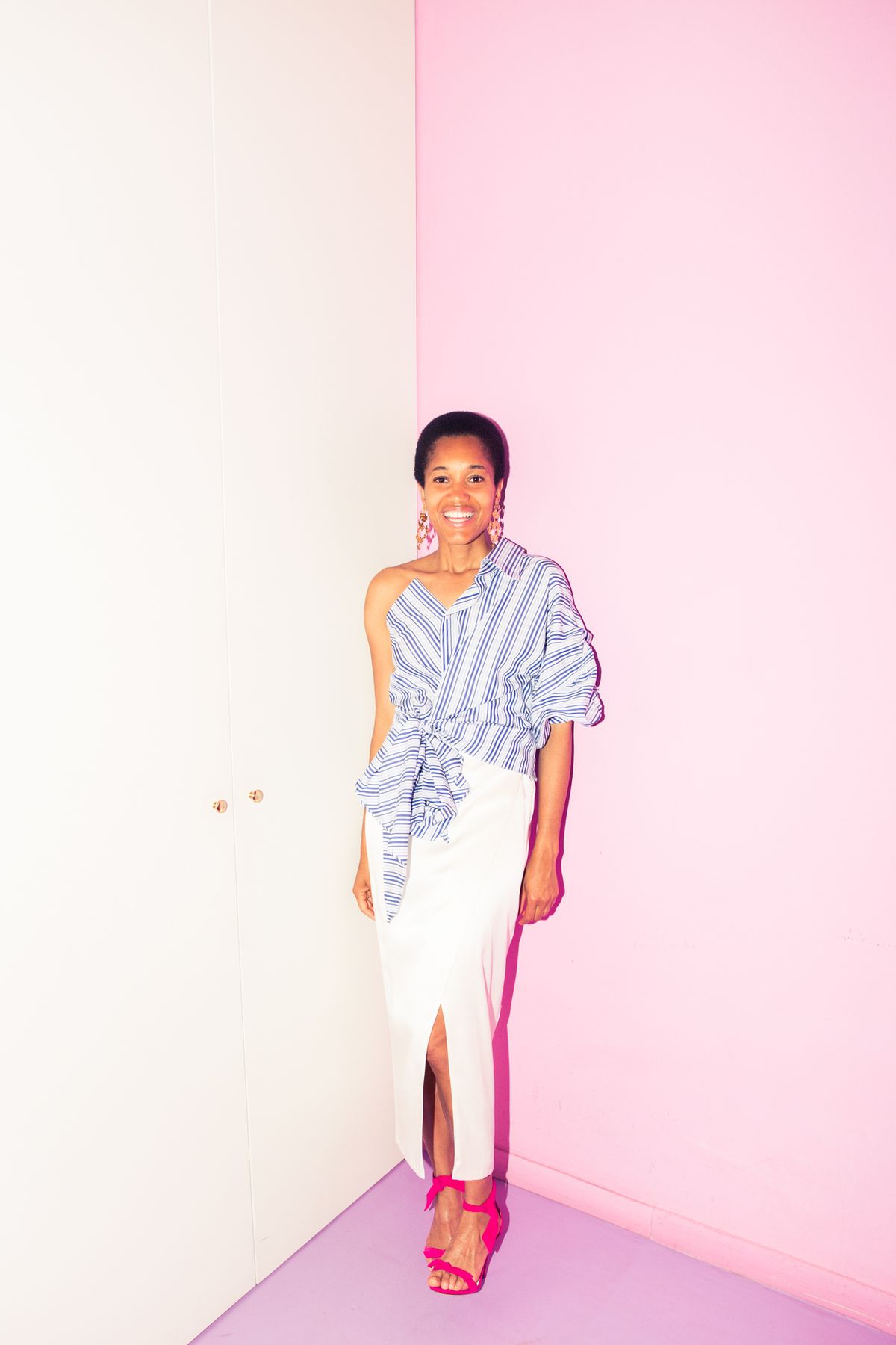 Tamu McPherson’s Pink-Walled Closet Is Like an Archive of Old Céline