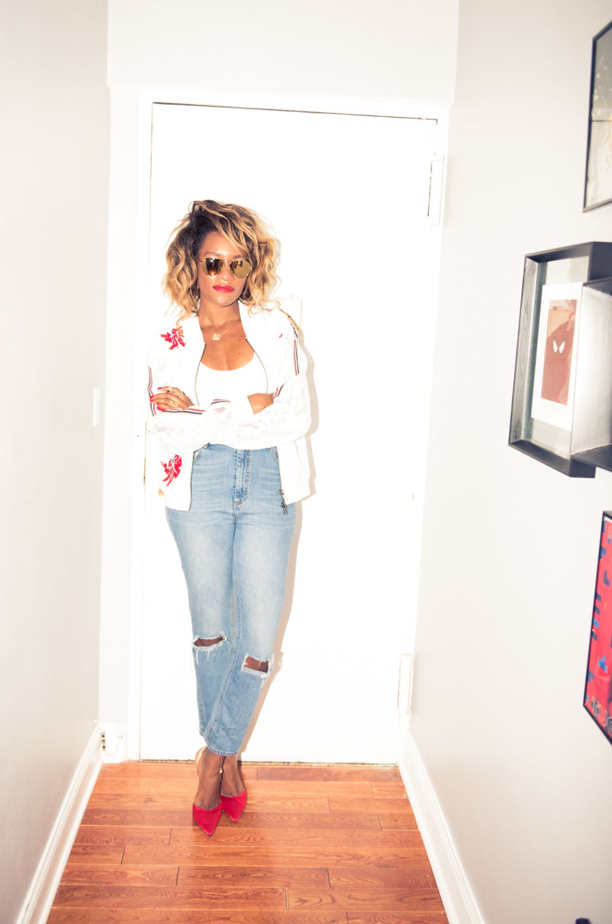 Stuart Weitzman Meets Superme in This NYC Editor's Closet