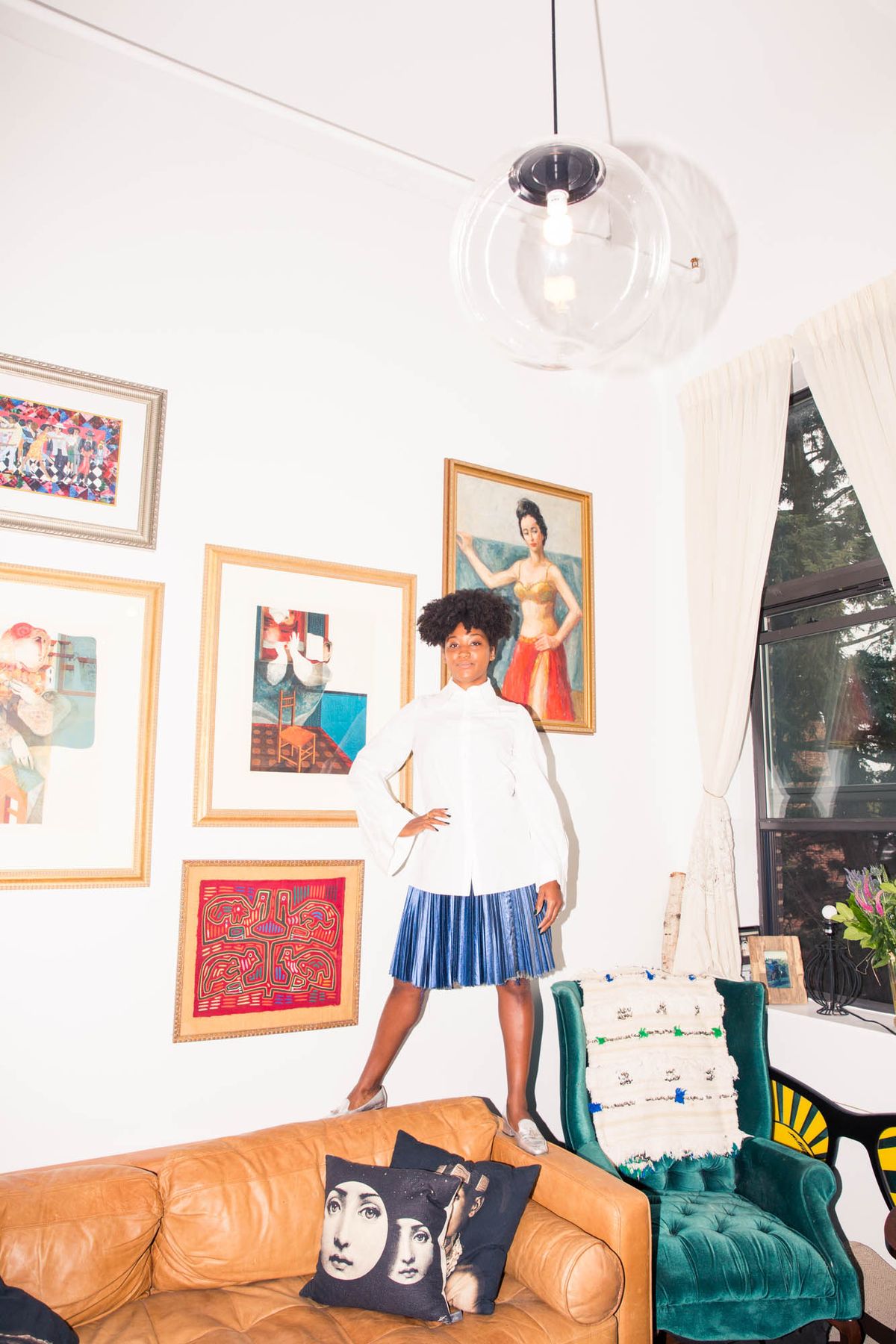 Behold: Solange Franklin’s Vintage-Meets-Luxury Closet