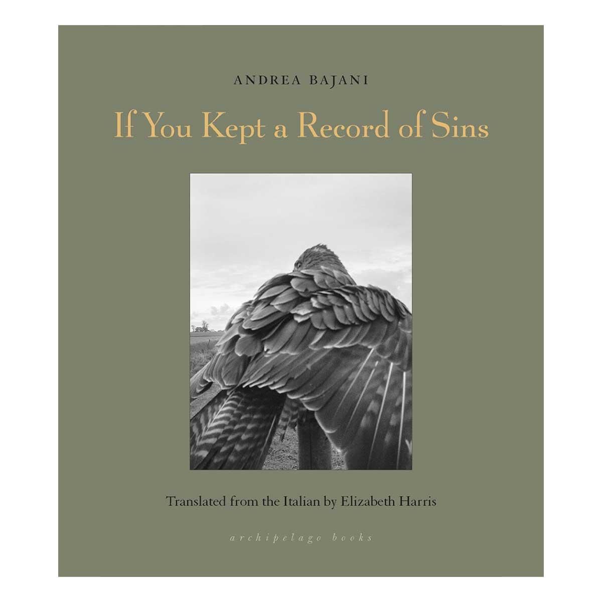 f you kept a record of sin andrea bajani i