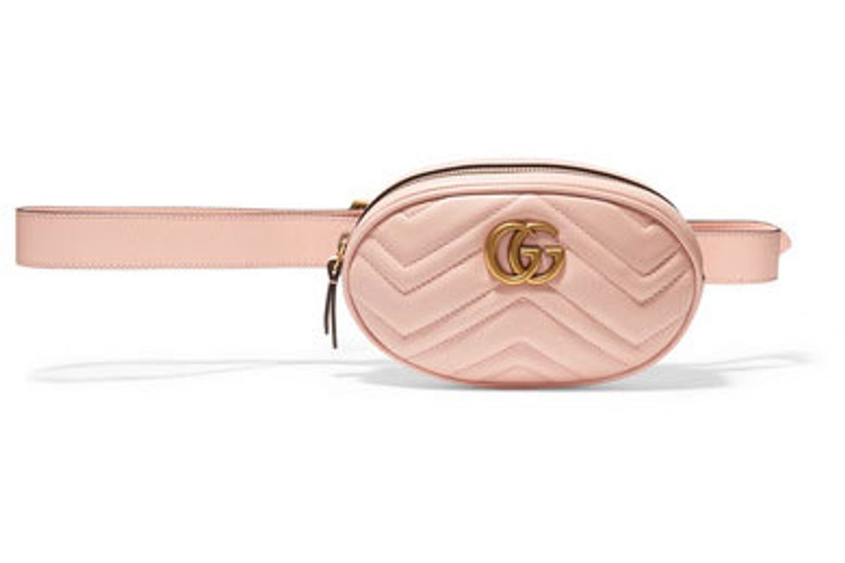 GG Marmont matelassé leather belt bag