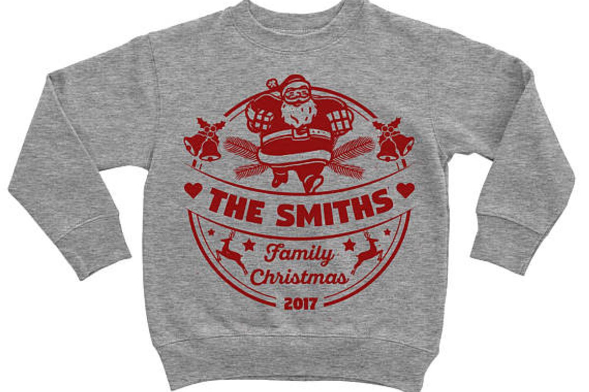 Family Christmas 2017 Personalized Custom Sweater