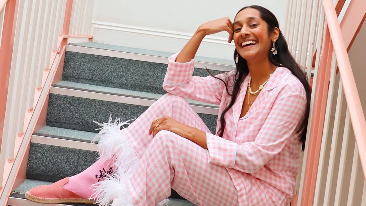 Shoppers Keep Buying This Silk Pajama Set That's 'So Comfy,' and