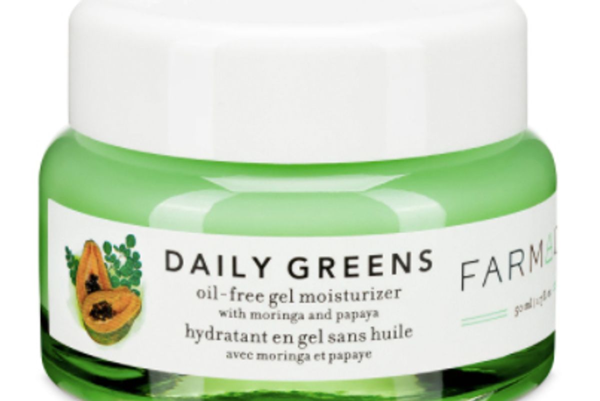 farmacy daily greens oil free gel moisturizer with moringa and papaya
