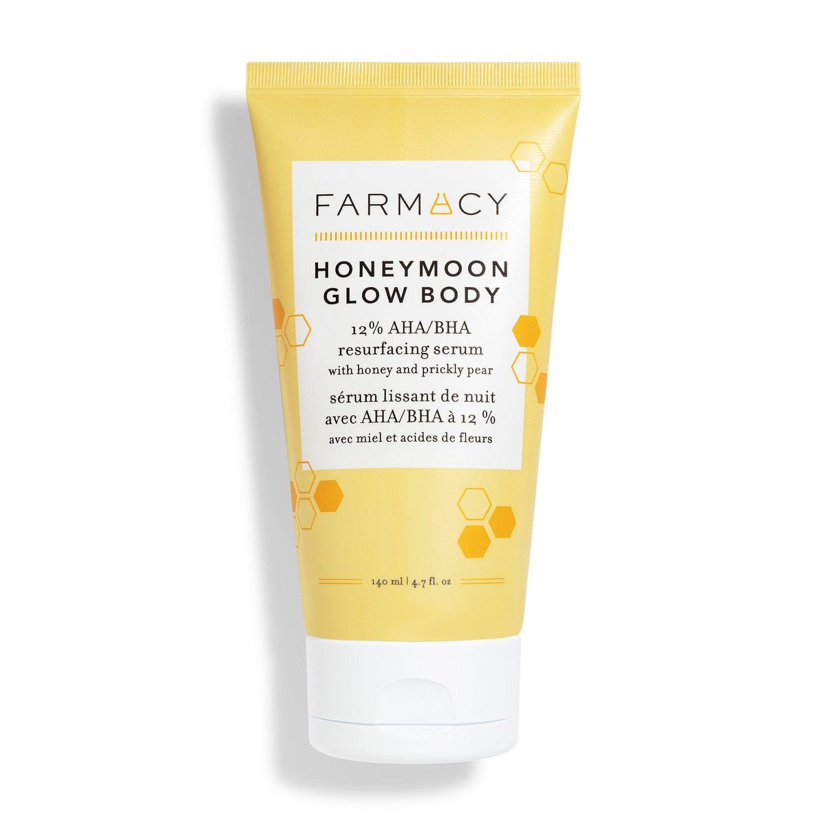 farmacy honeymoon glow body resurfacing body serum