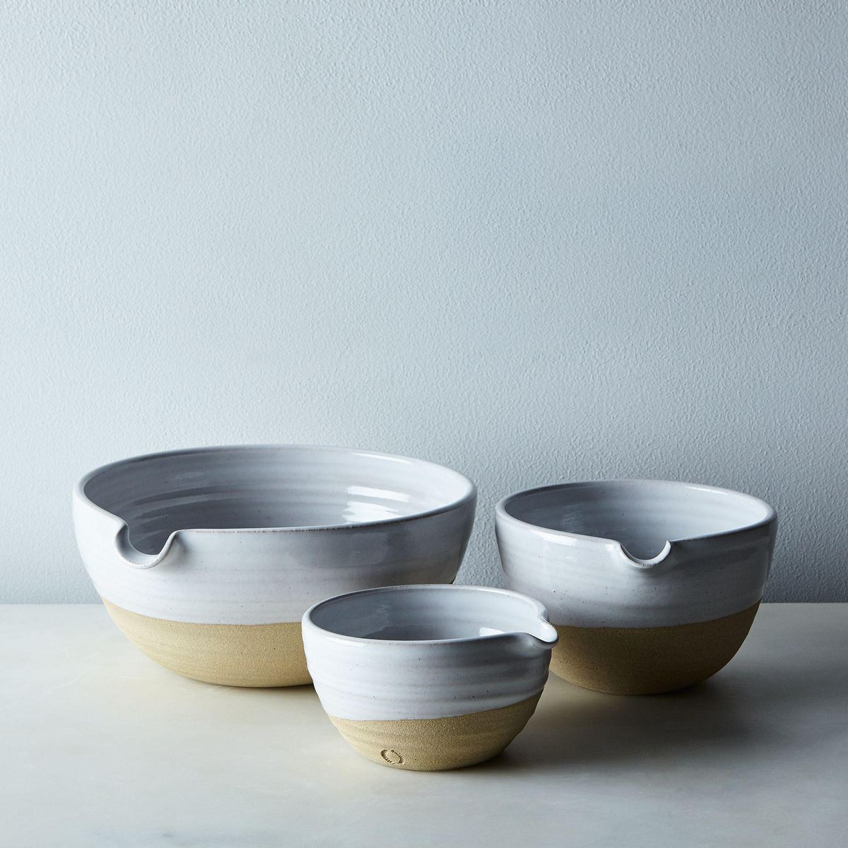 farmhouse pottery pantry mixing bowls